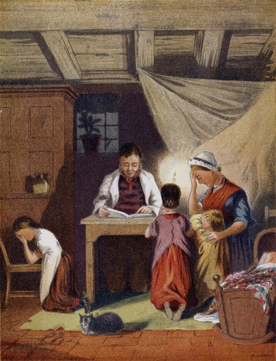 Avondgebed van de Familie door English School
